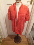 Ladies Betty Barclay Size 12 Peach Buttoned Top