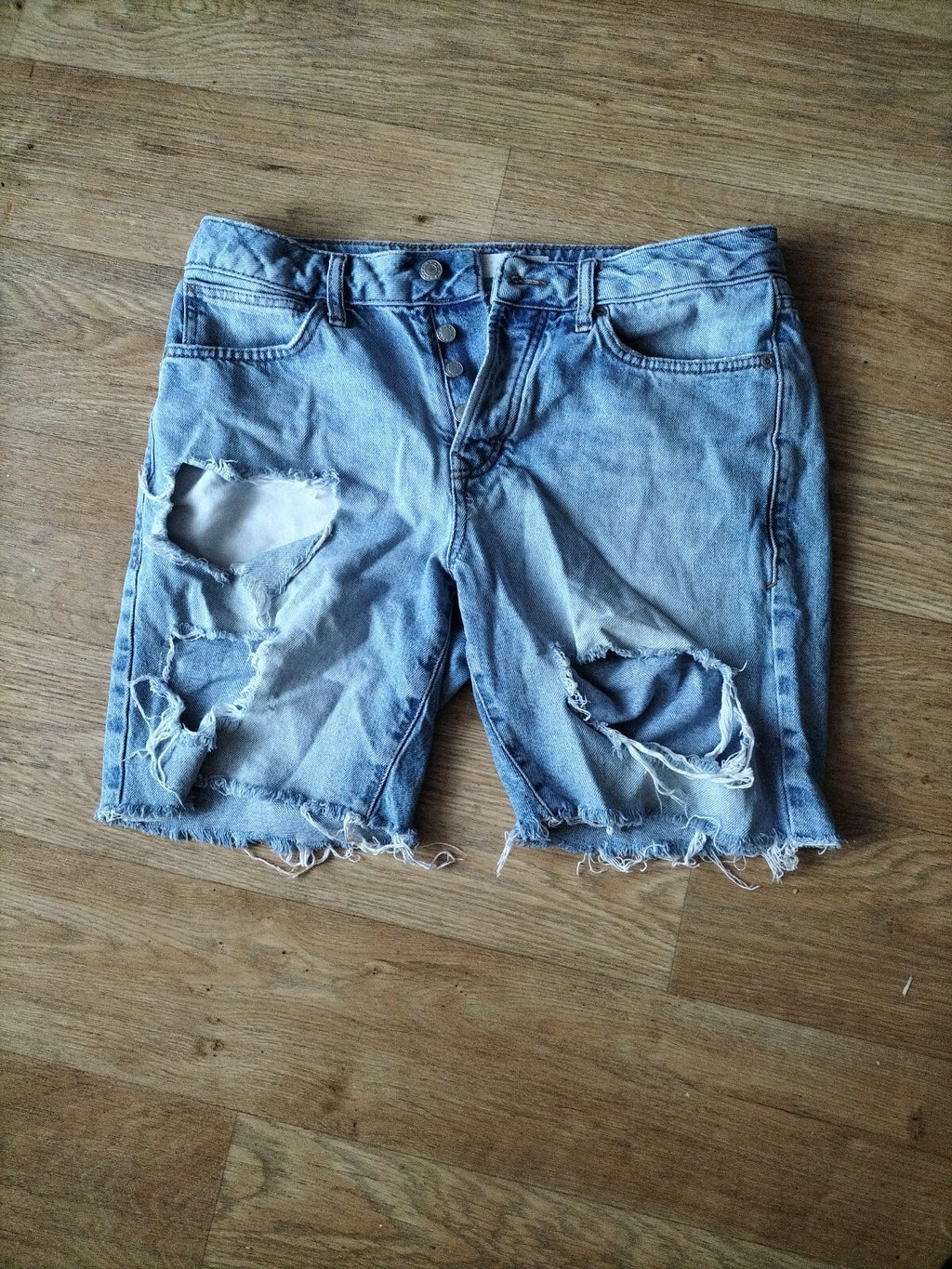 Men's Top Man Size 30w Blue Denim Short