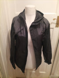 Mens The North Face Size M Black Rain Coat