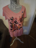 Ladies First Avenue Size Large Brand New Striped Blouse