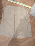 Monsoon 8 Flax Below Knee Skirt Straight