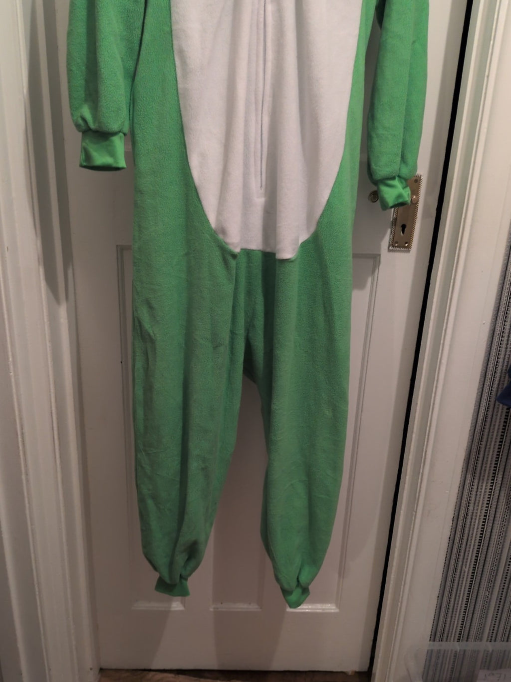 Family Clothes Large Green/White All In One