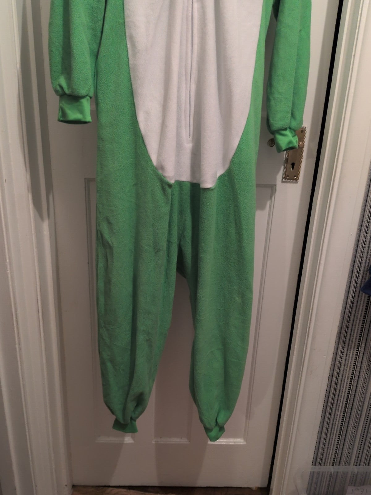 Family Clothes Large Green/White All In One