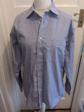 Van Heusen 16" Red And Blue Check Long Sleeve Shirt