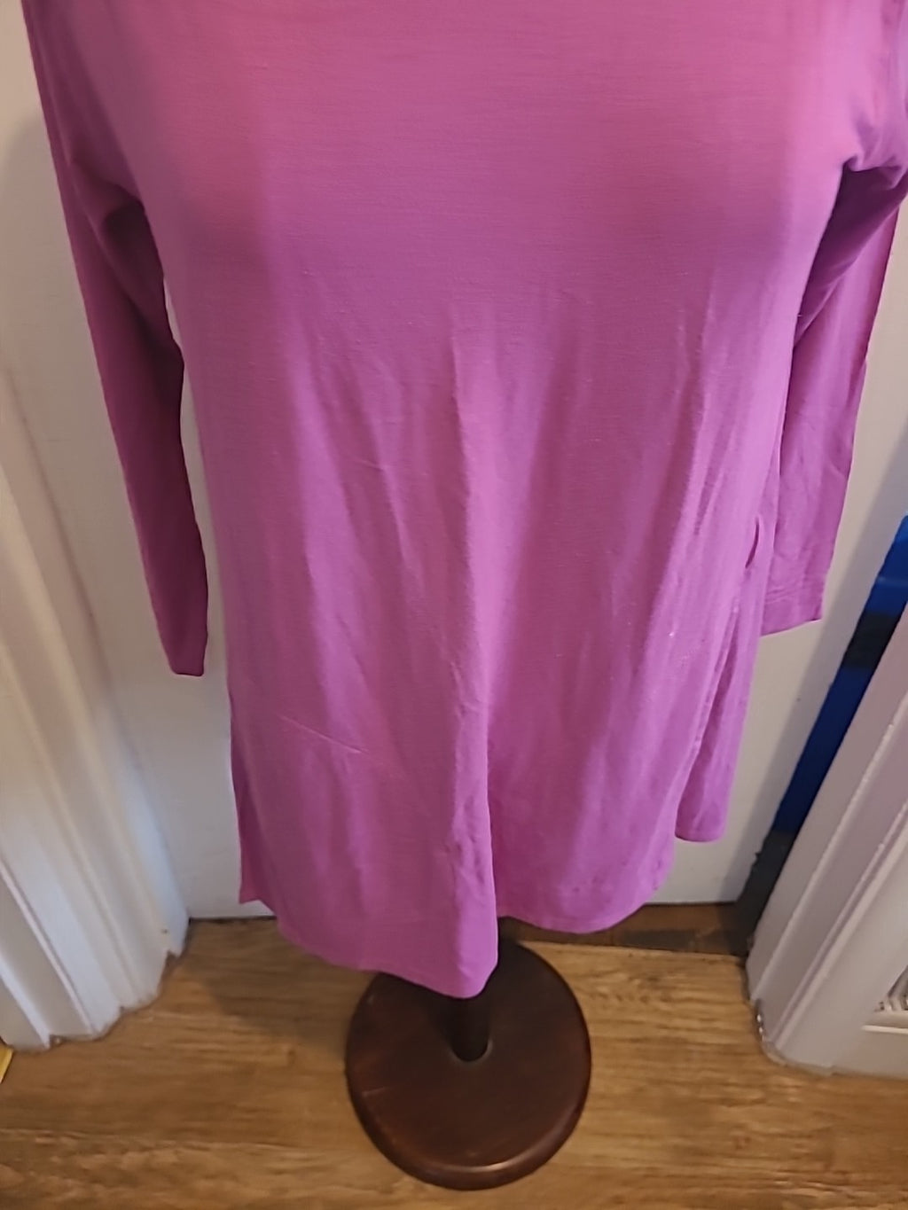 Ladies Masai Size XS Pink Long Sleeved Longline Blouse