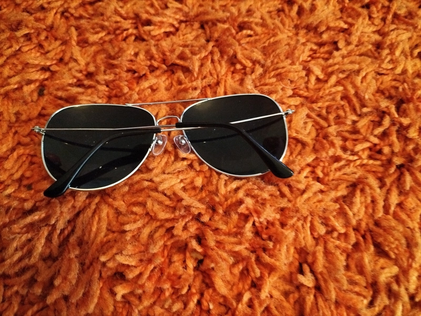 Unisex Black Tinted Sunglasses