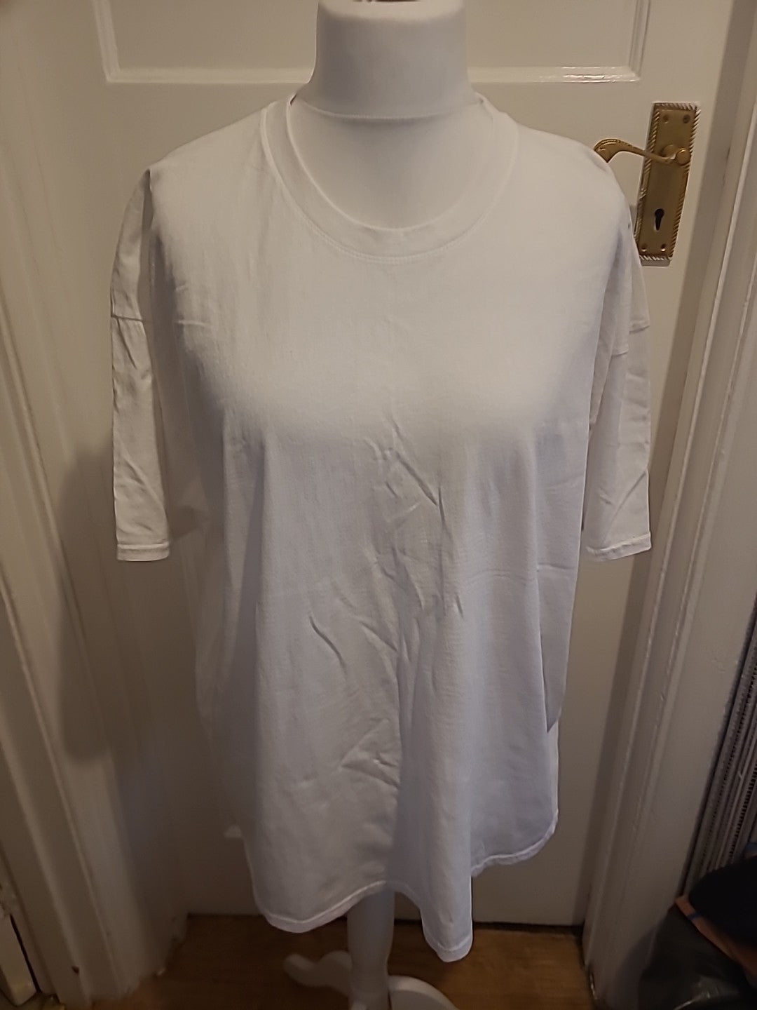 Mens Fruit Of The Loom 2xl White short Sleeve T-shirt