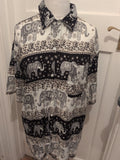 3XL Elephant Short Sleeve Shirt