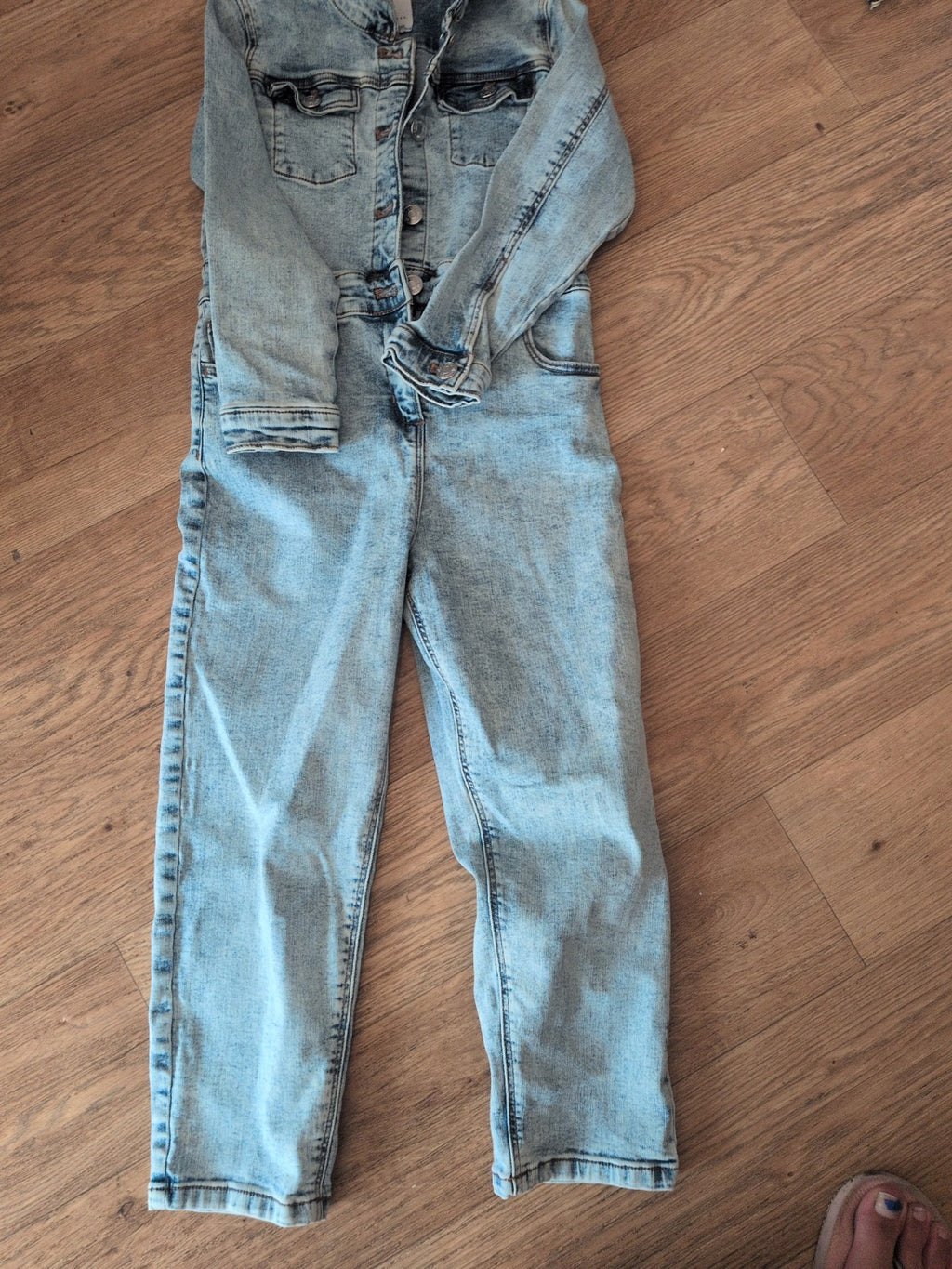 Denim&Co 6-7 Years Denim Jumpsuit