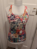 Quiz Medium Multicoloured Tank Vest Sleeveless Top