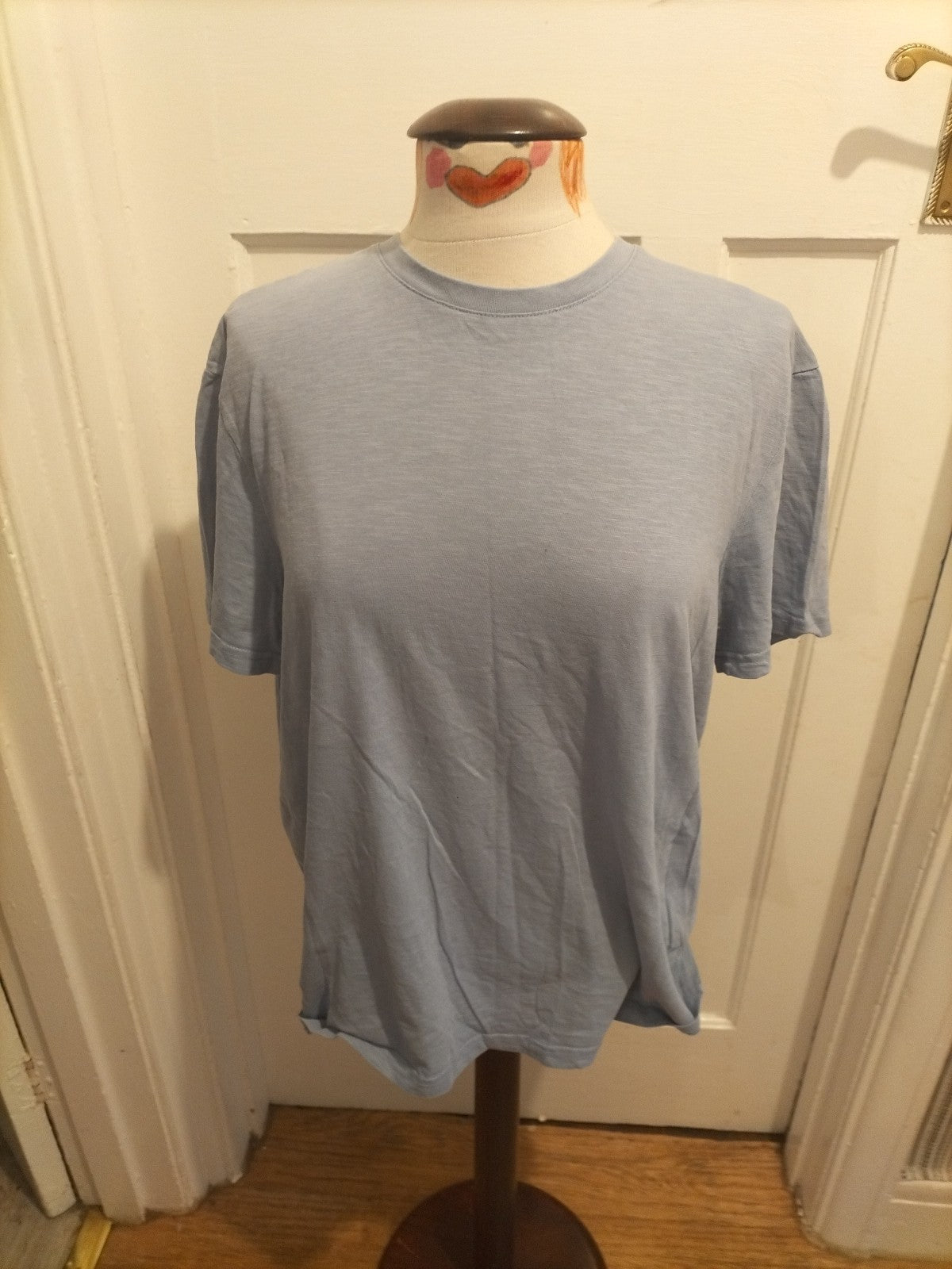 Mens Tu Size L Bluey/Grey Short Sleeved Tshirt Tee