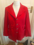 BHS 14 Red Lined Jacket Immaculate