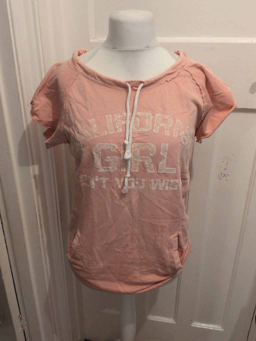 Zara Sportswear Medium Pink Short Sleeve Top