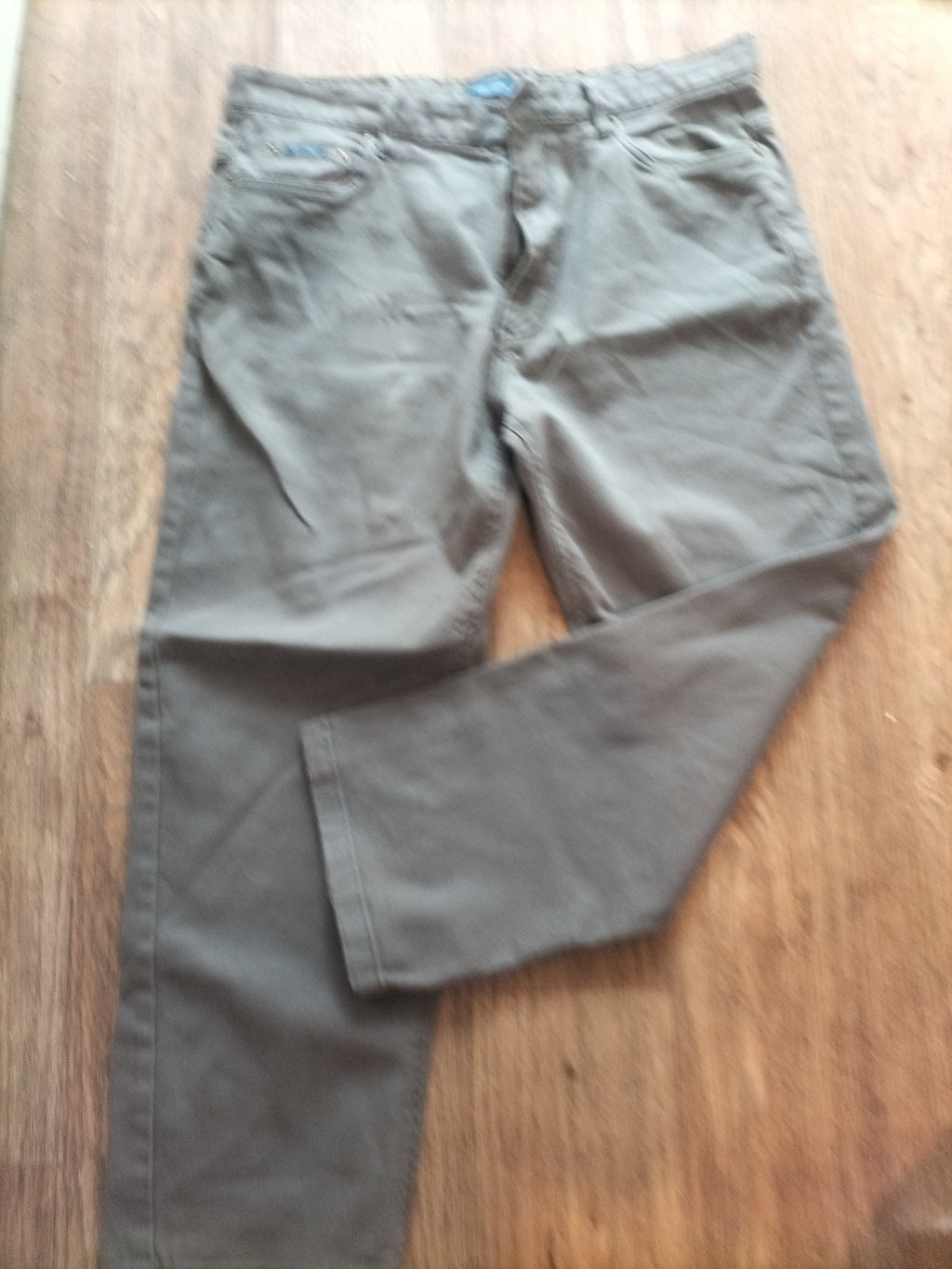 Mens Union Blues Size 36XXS Grey Beige Denim Jeans