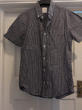 Burton Small Navy And White Short Sleeve Shirt