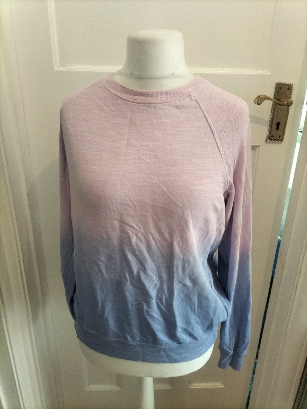 M&S Collection 10 Lilac Blend Purple Long Sleeve Blouse