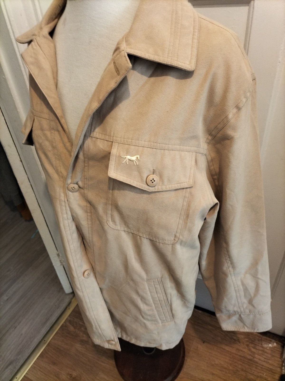 Ladies Foumey Size 54" Sand Lined Coat