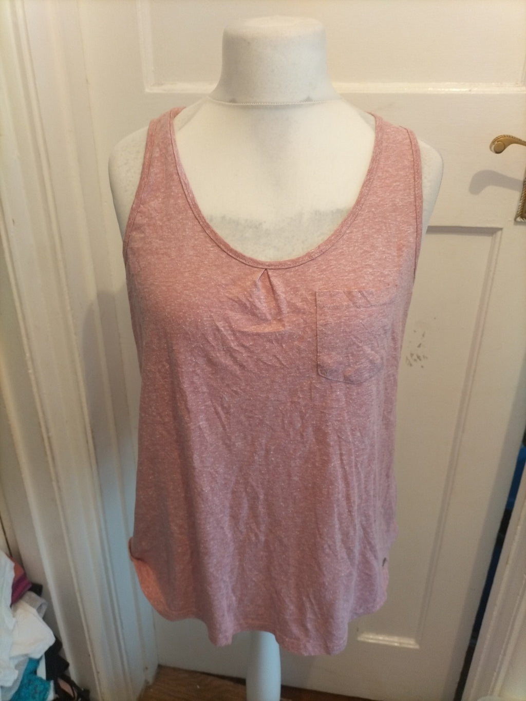 Trespass 16 Pale Pink Fleck Vest Top