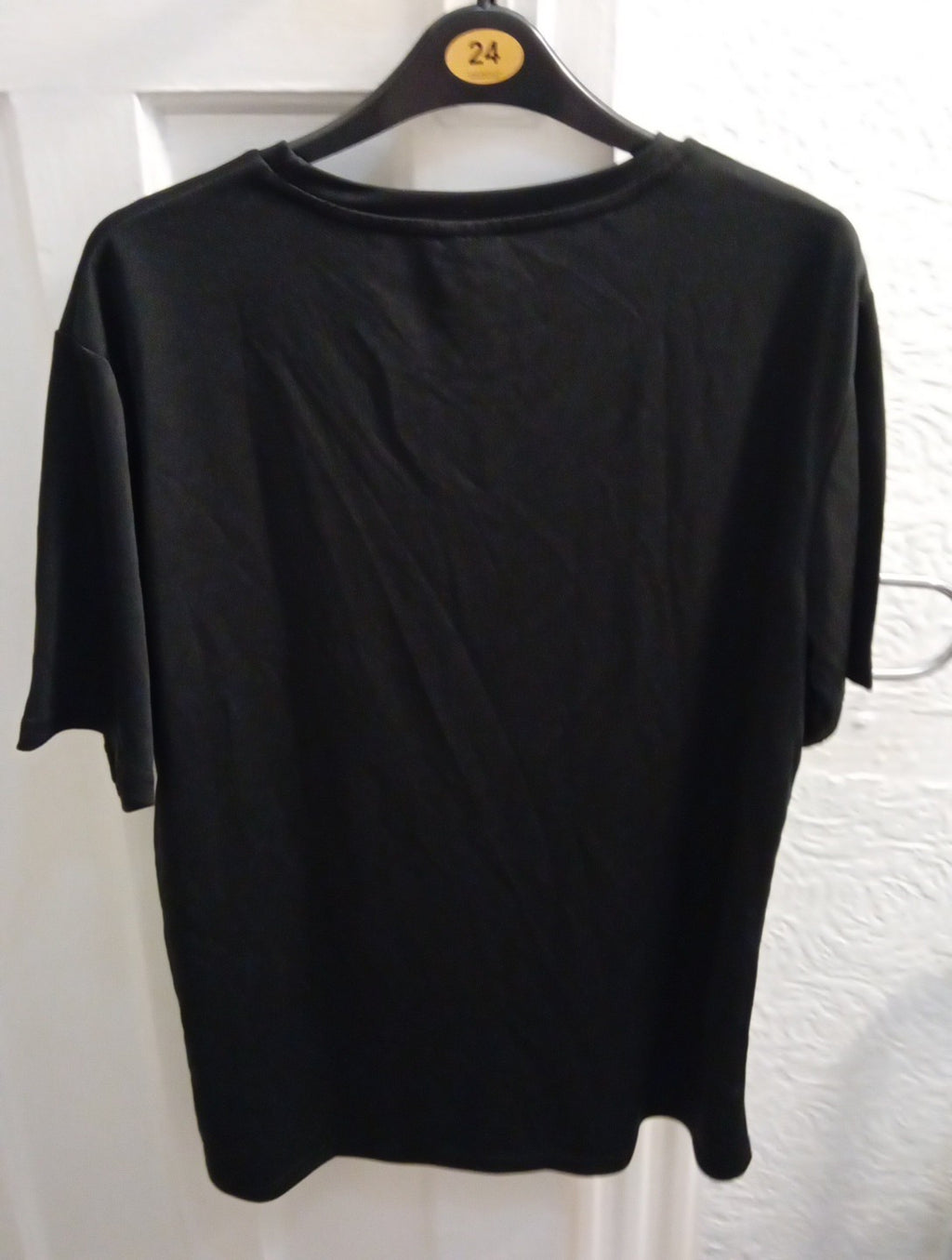 Mens Black T.shirt Airness Size Med