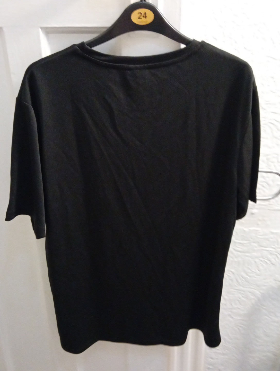 Mens Black T.shirt Airness Size Med