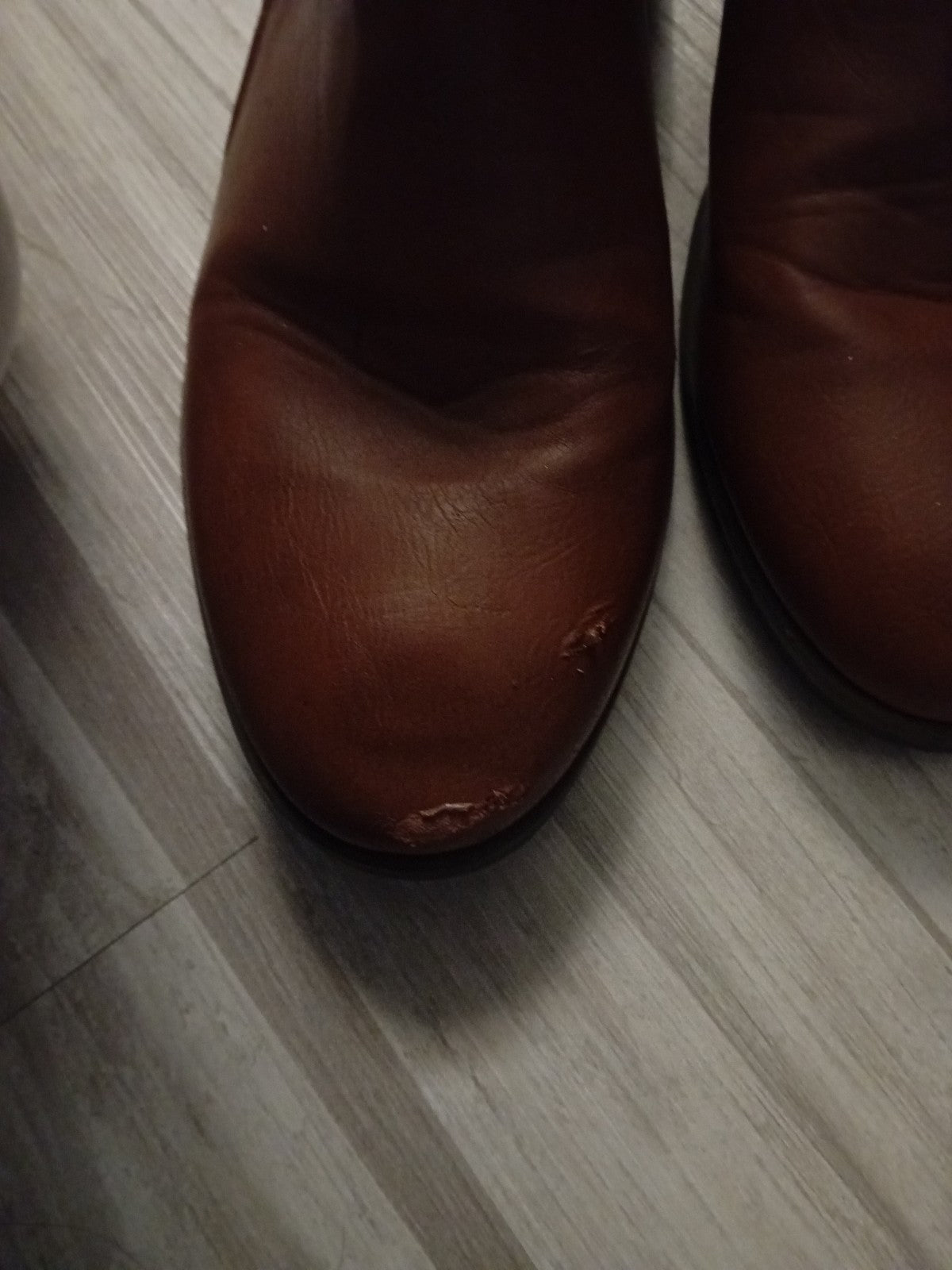 Ladies Tan Ankle Boots Size 7 Newlook Free Delivery