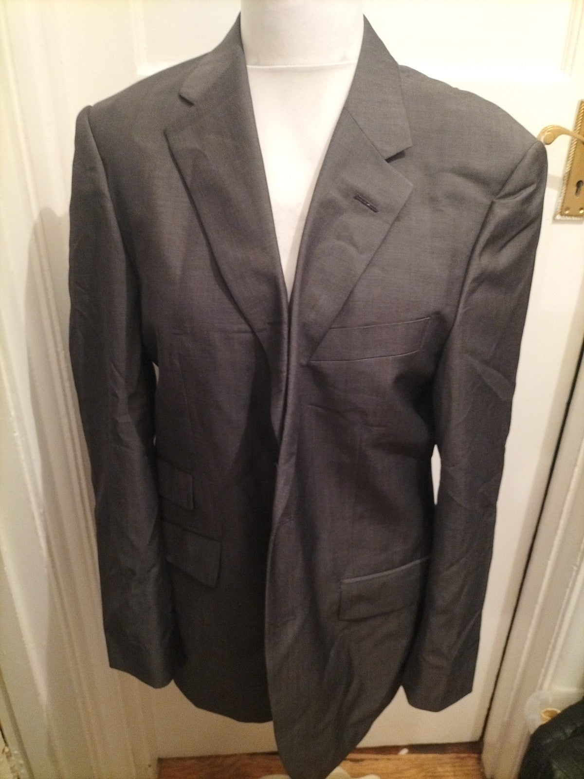 Mens Autograph Size 42M Grey Wool Suit Jacket