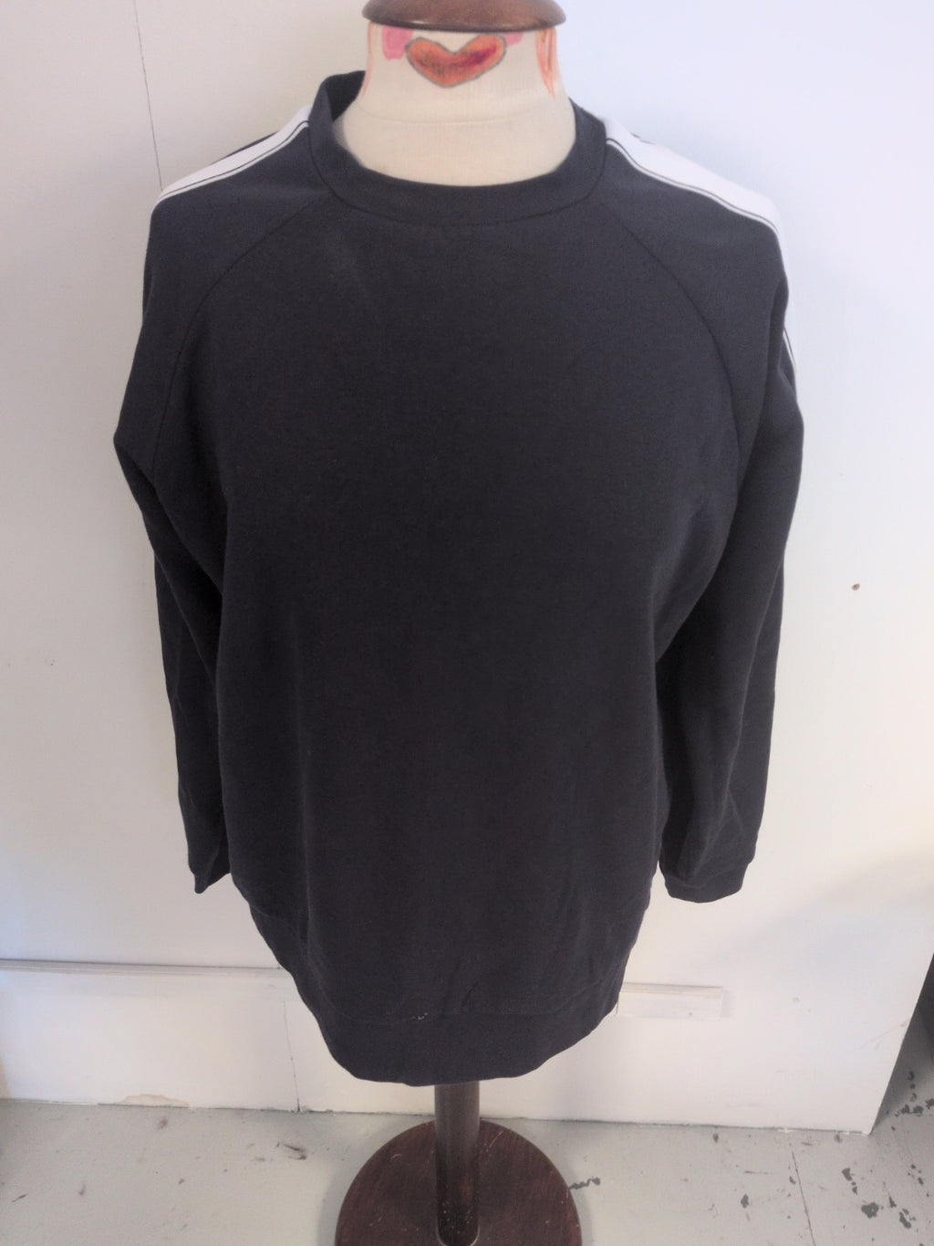 SF XS Navy With White Pullover Jumper