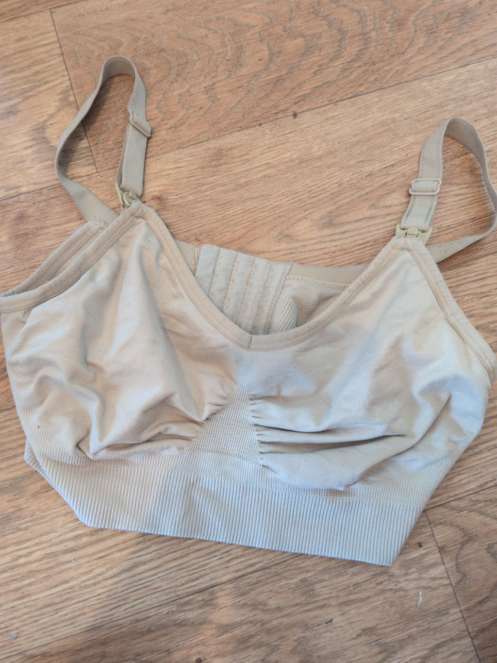 XL Pale Beige Bralette