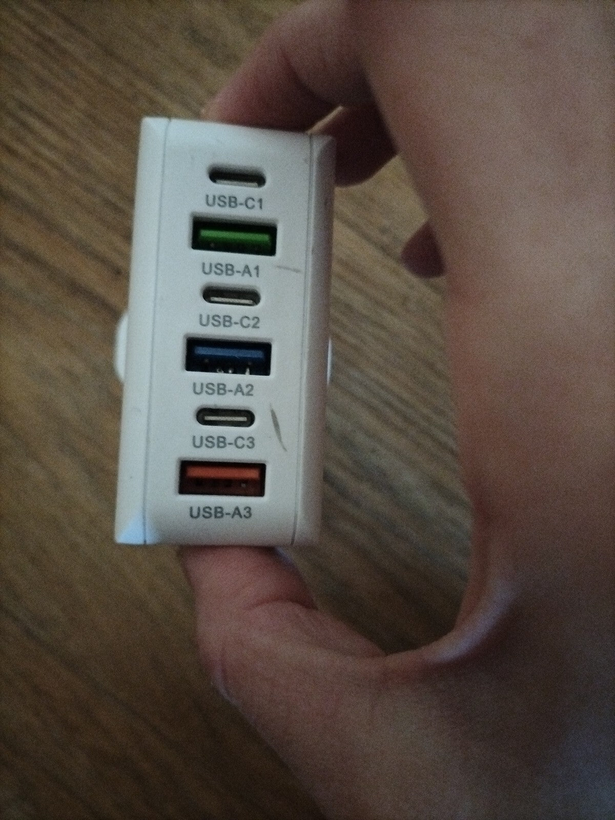 Brand New Fast Wall Charger USB+ Type C White