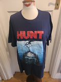 Mens Caribbean Seal Size XL Navy Hunt Tshirt