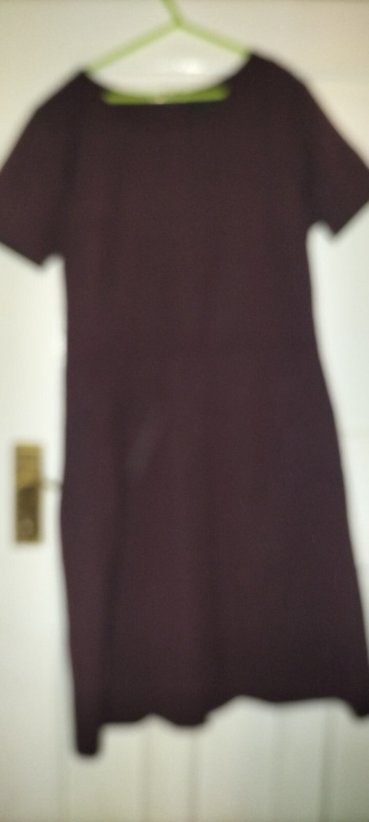 Ladies Next Size 8 Purple Short Sleeved Dress