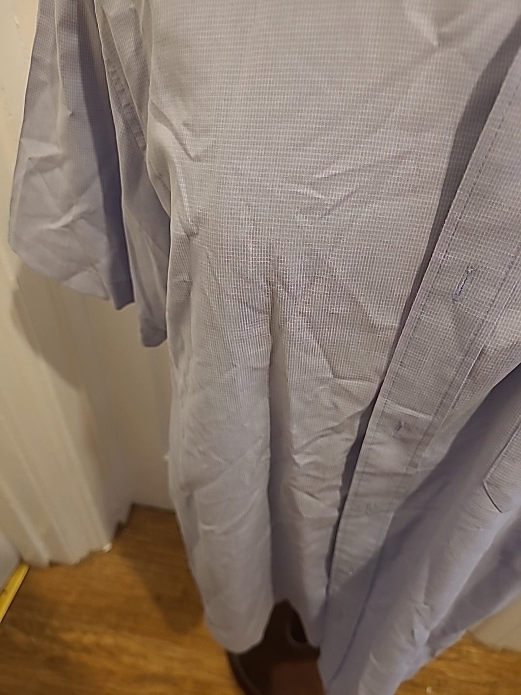 Mens Casual Club Size XL Lilac Soft Touch Short Sleeved Shirt