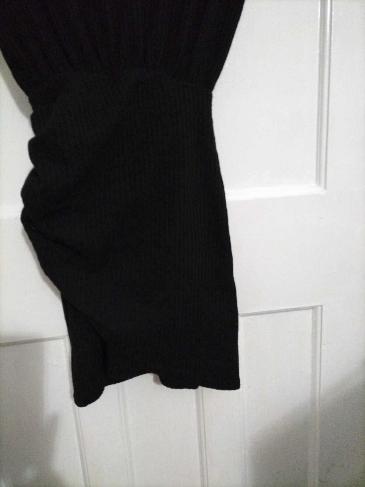 Ladies Asos Size 4 Black Backless Sleeveless Dress