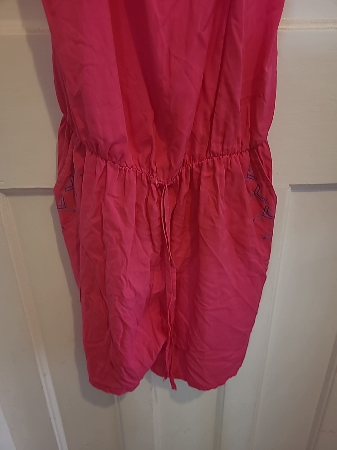 Ladies Size Medium Pink Sleeveless Playsuit
