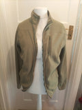 Mens Primark Size XS Khaki Full Zip Jumper