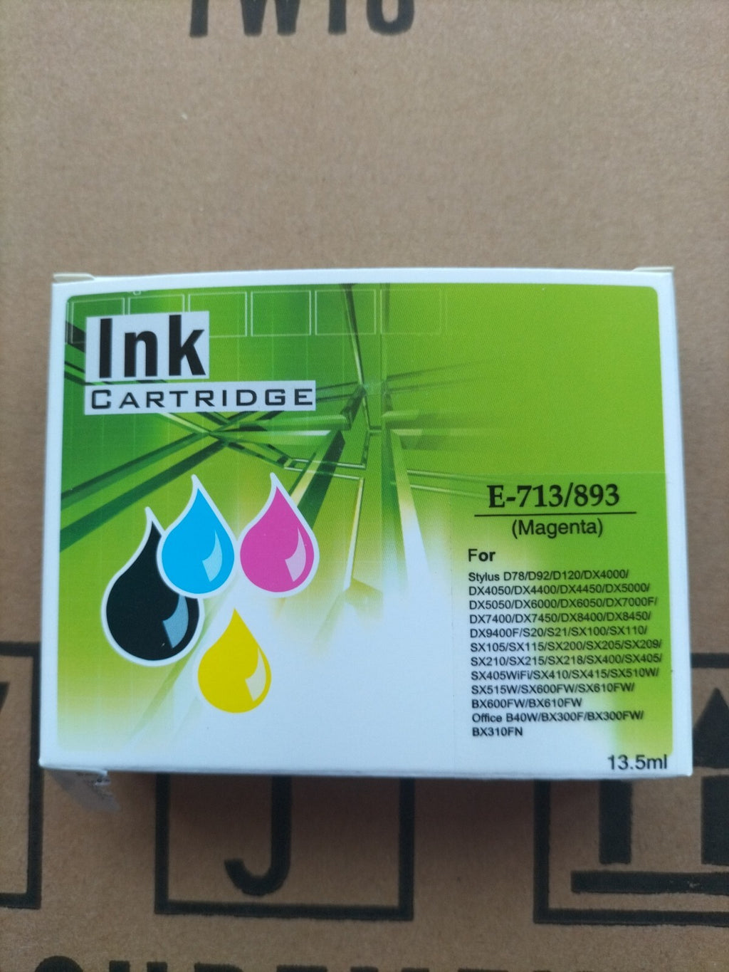 Magenta Ink Cartridge Compatible with Epson BX3450 CX4300 D120 SX210 SX215 SX415
