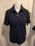 Mens Regatta Size M Short Sleeved Navy Polo