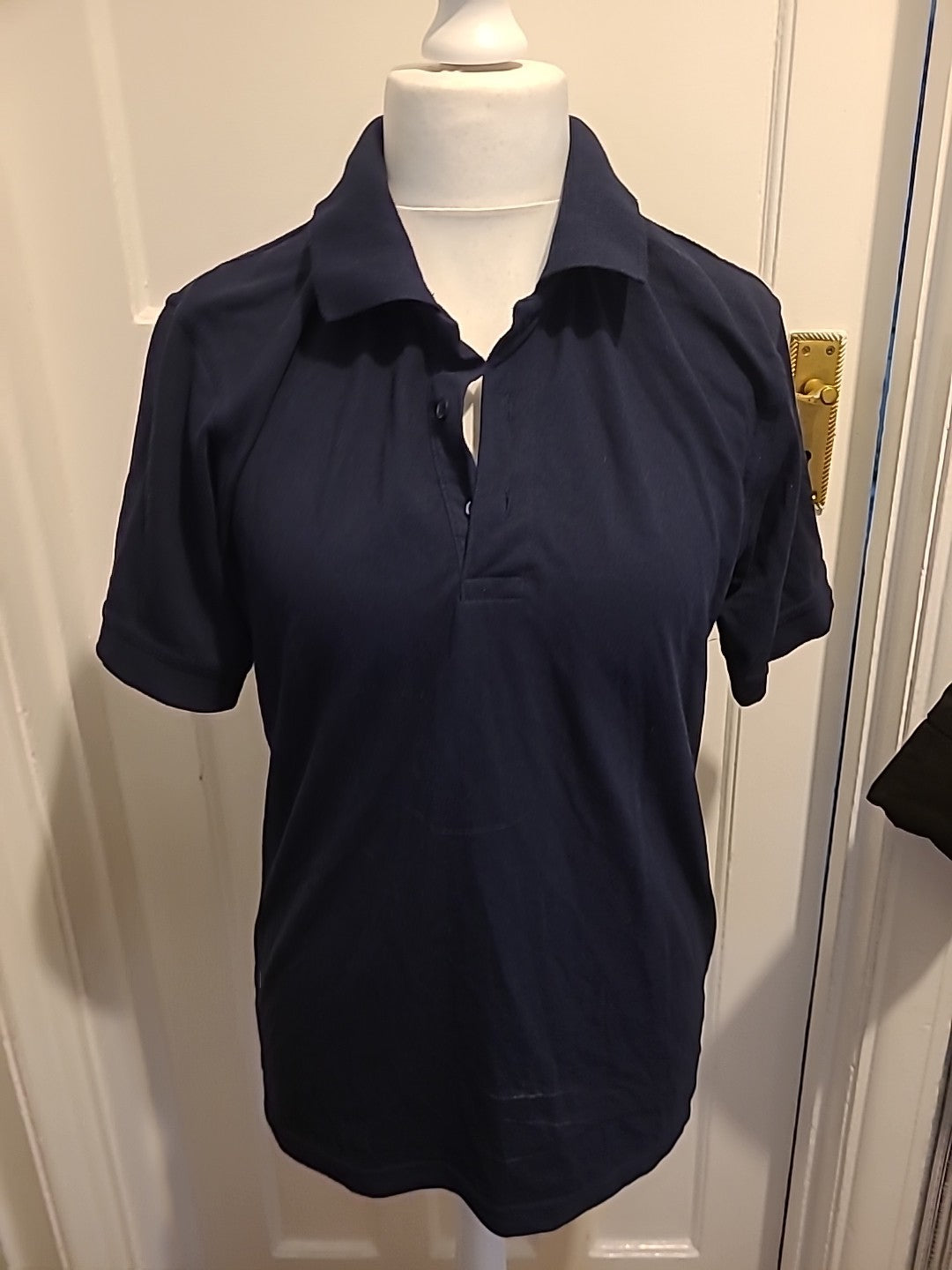 Mens Regatta Size M Short Sleeved Navy Polo