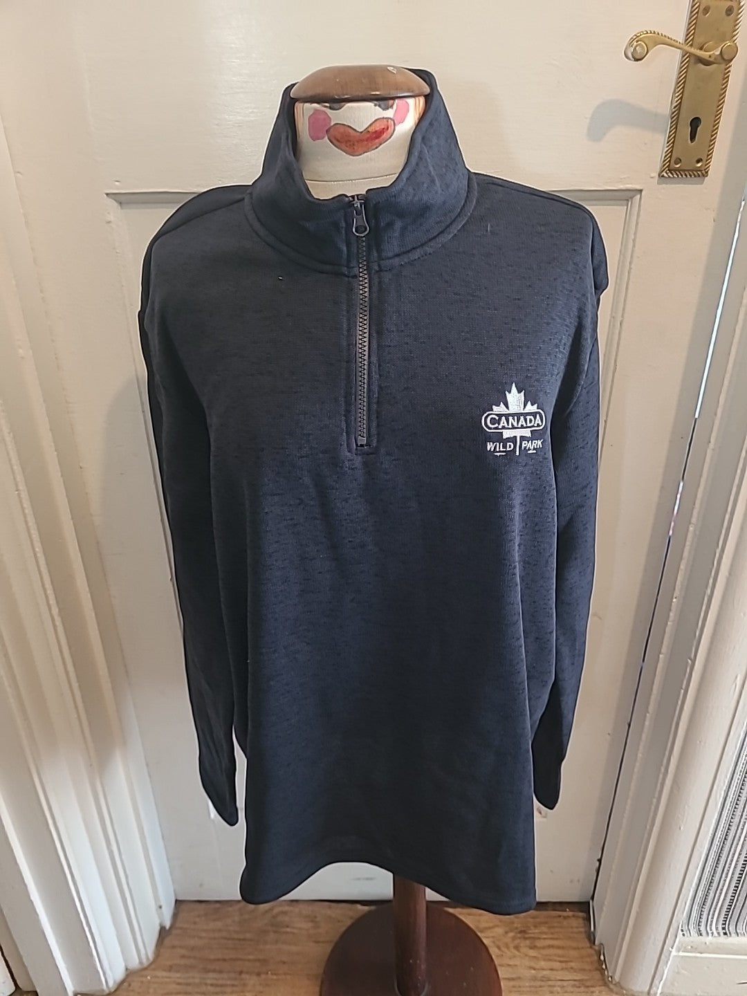 Mens Atlas Size XL Navy Long Sleeved Pullover Jumper