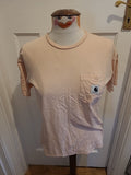 Ladies Carhartt Size Small Pale Pink Short Sleeved Tshirt