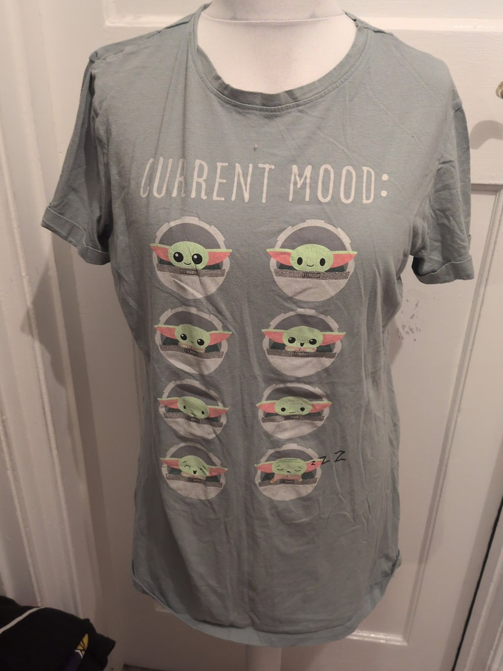 Ladies Size Small Disney Star Wars Multicoloured Short Sleeved T-shirt