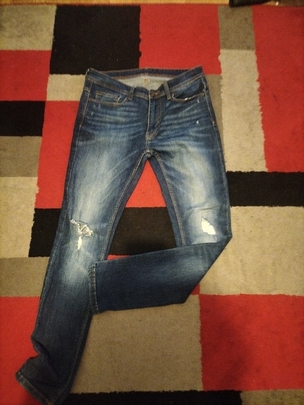 Mens Burton Size 32r Denim Jeans