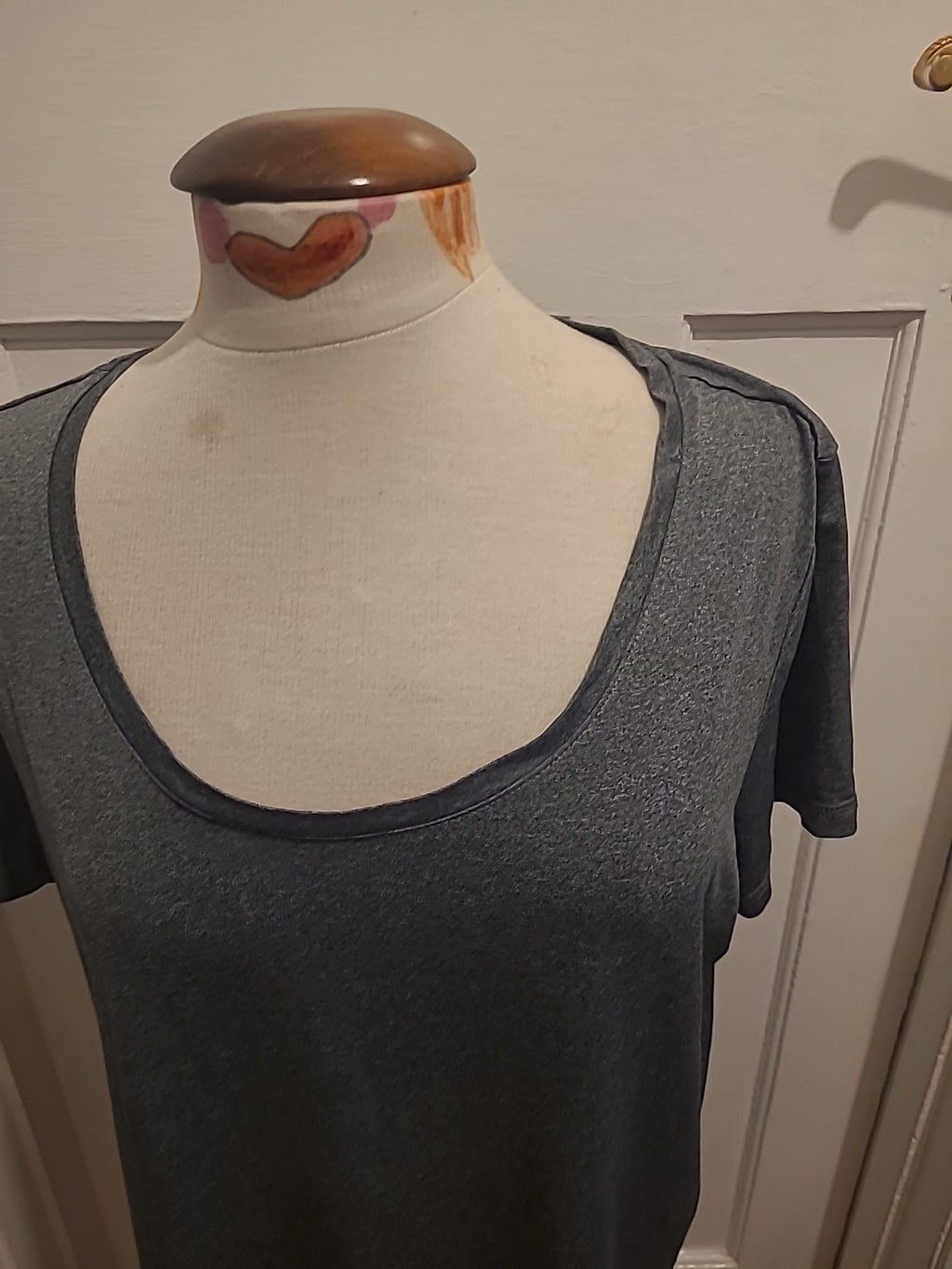 Ladies Target Size 20 Grey Activewear Short Sleeved Tshirt