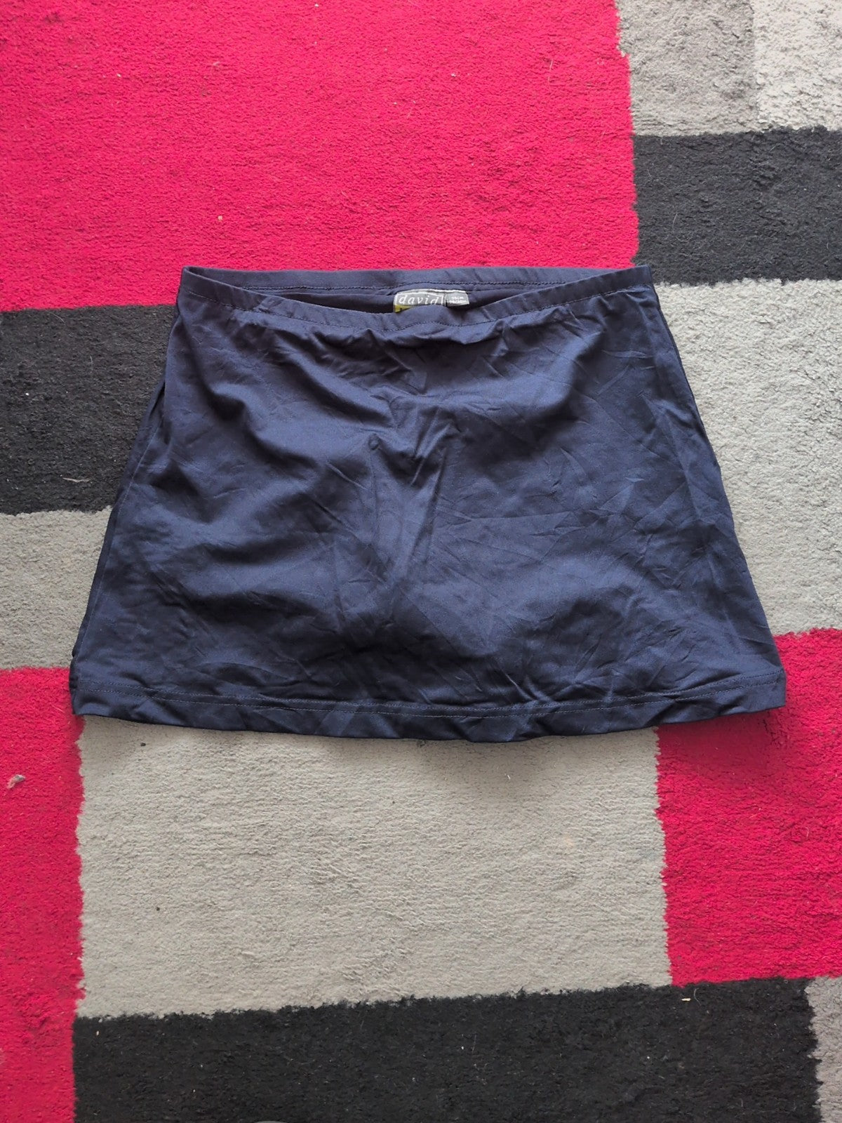 David Luke 28/30 Inch Navy Stretch Skort