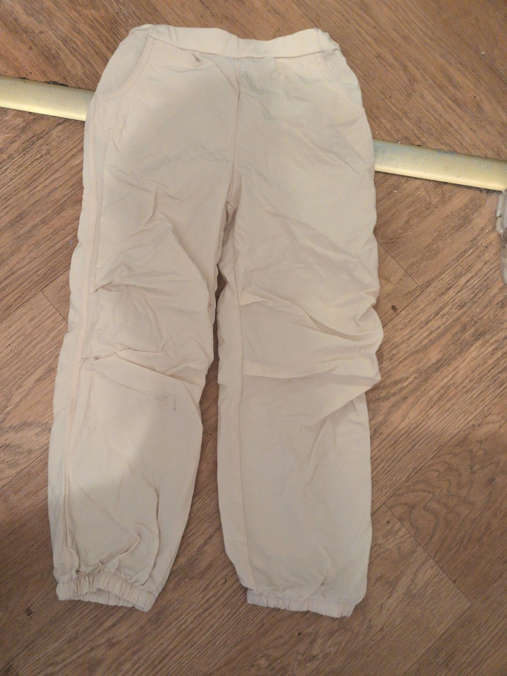Matalan 4-5 Years Pale Beige Elasticated Trousers
