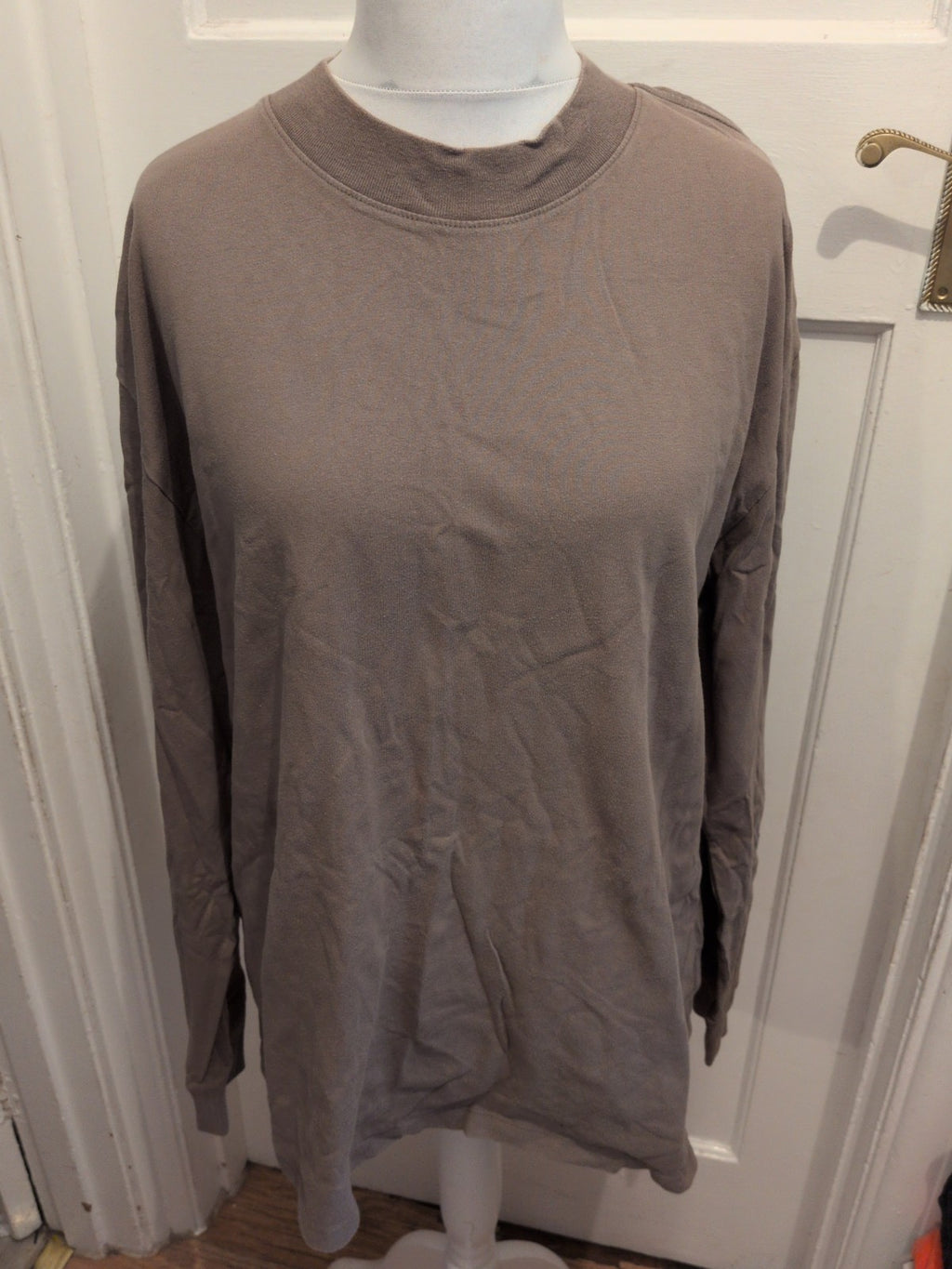 Essentials  Fear Of God XL Greyish Green Long Sleeve Pullover Jumper
