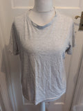 Primark 18-20 Grey Short Sleeve Pyjama Top