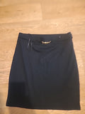 Ladies Tu Size 12 Black Pencil Skirt Mini