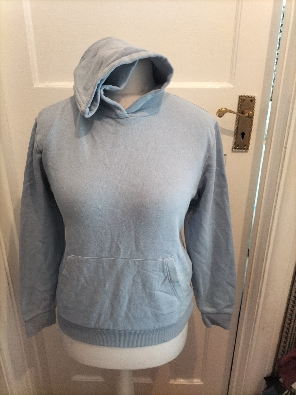 Ladies M&S Size Small Pale Violet Pullover Hoodie