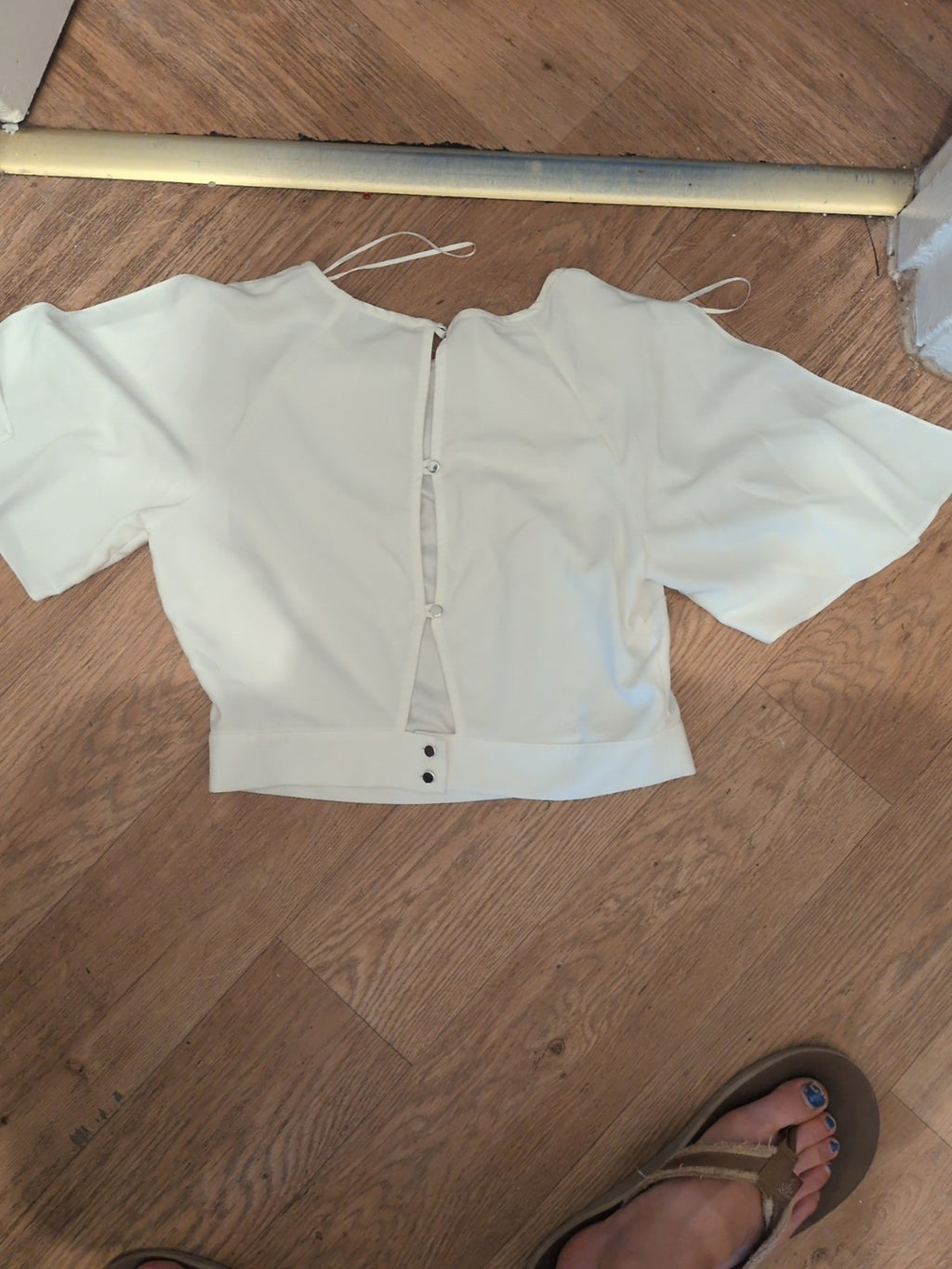 Miss Selfridge Size 12 Short Sleeve Blouse